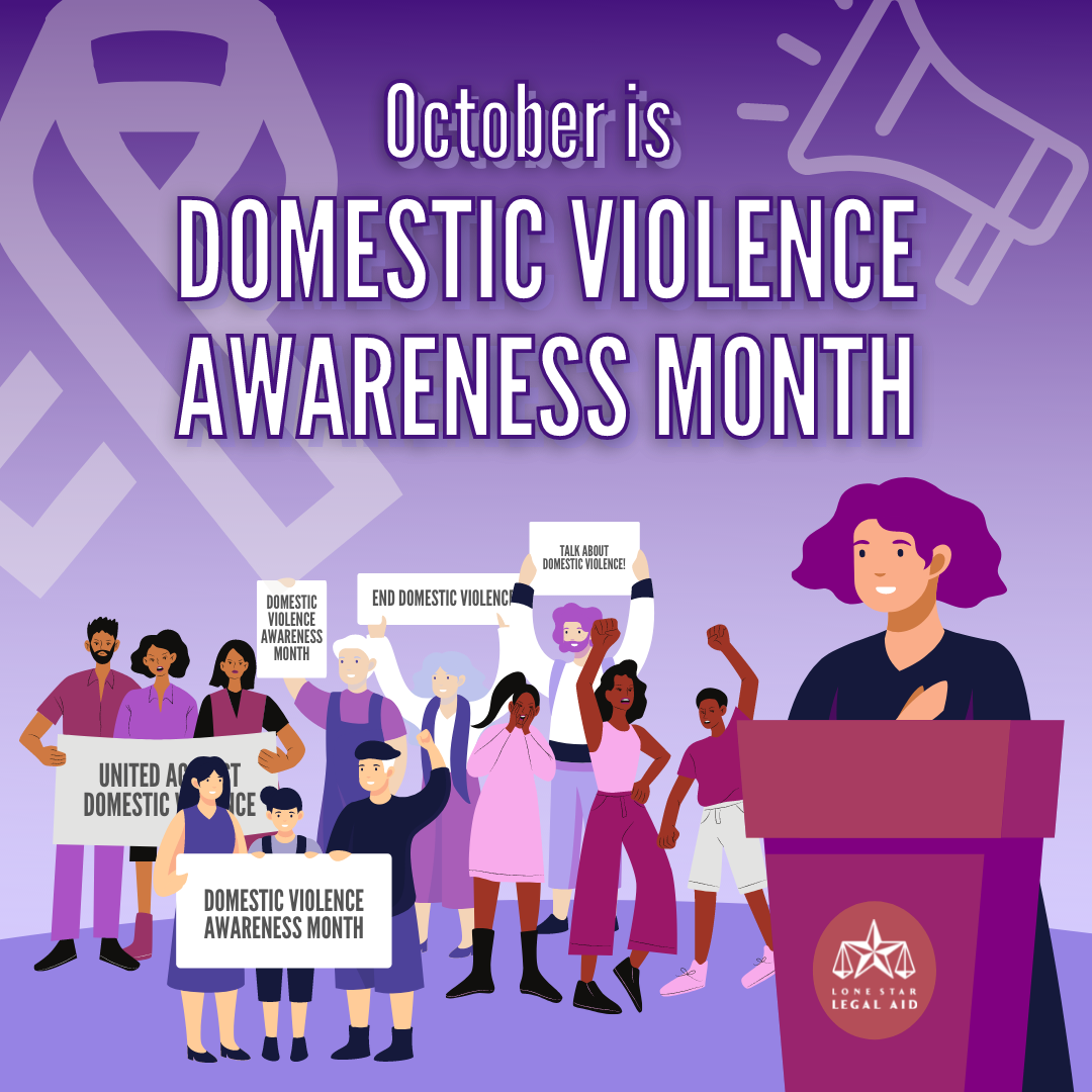 October is Domestic Violence Awareness Month Advocating for Survivors