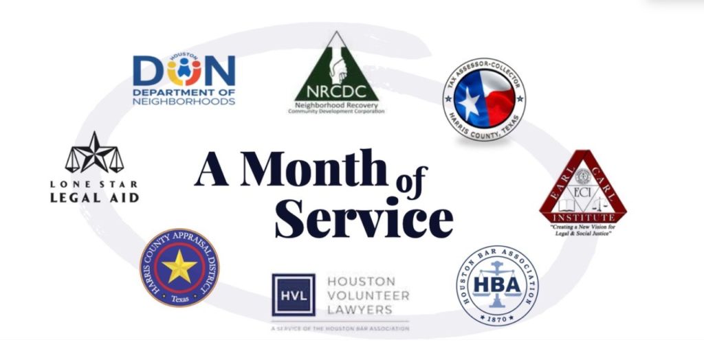 Lone Star Legal Aid Honors A MONTH OF SERVICE City of Houston